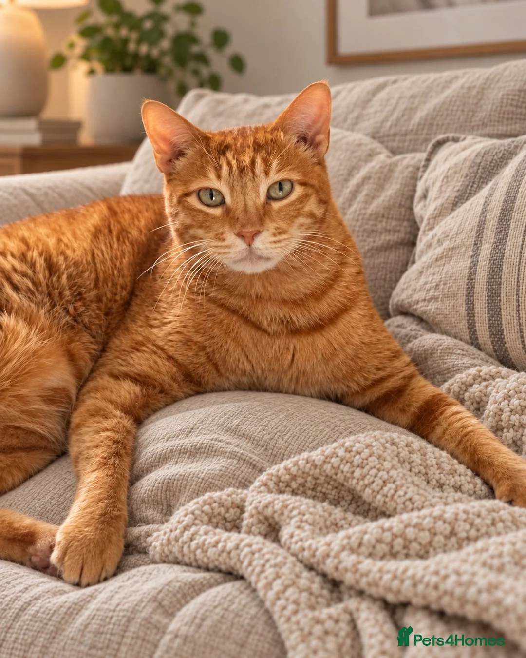 Mixed Breed cats for adoption: Gorgeous Jasper in Egham - Advert 6