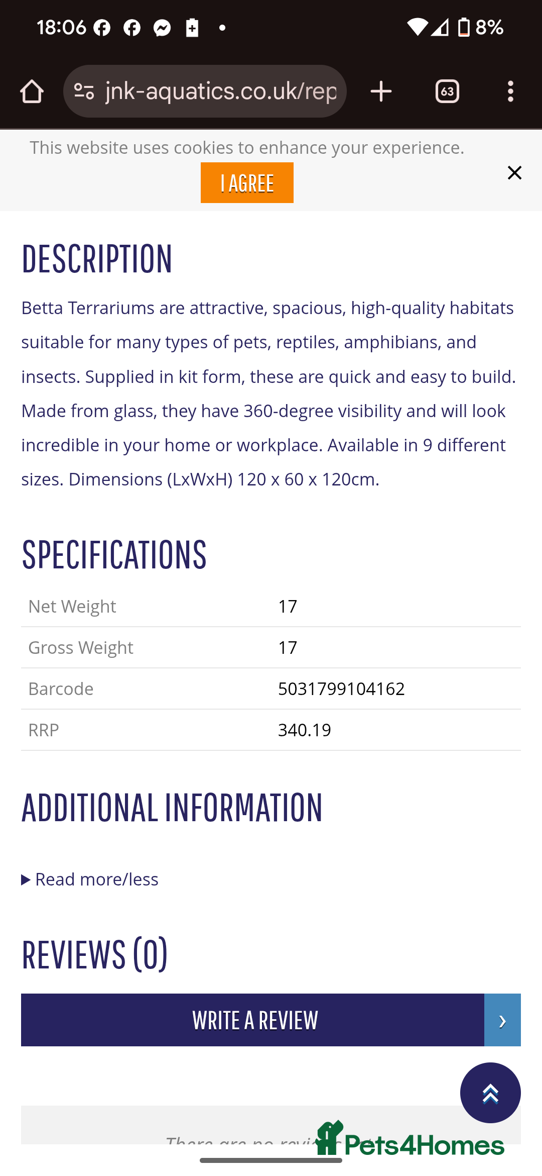 Chameleon reptiles for sale: Large betta terra terrarium with veiled chameleon  - Image 10