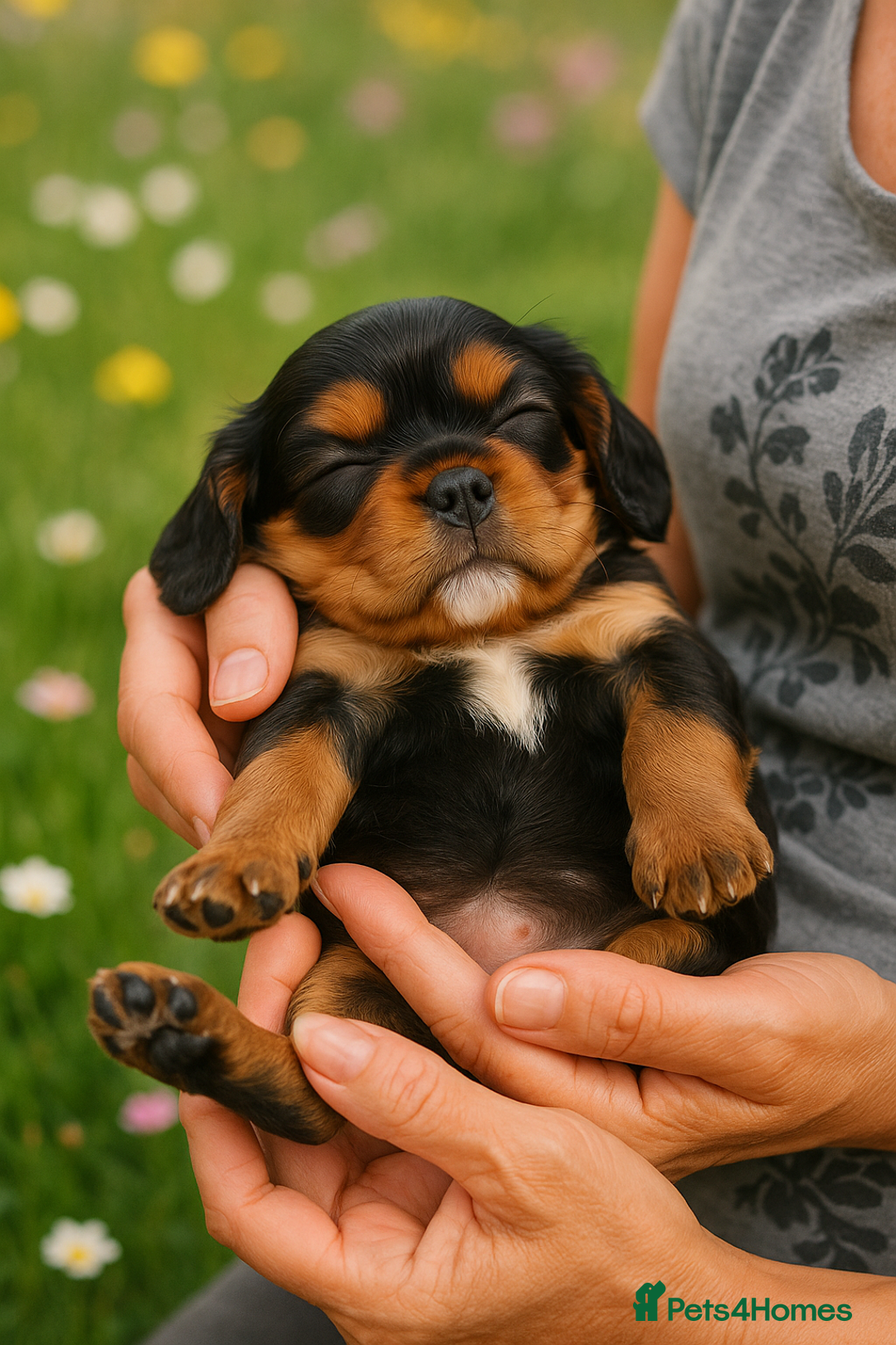 Cavapoo dogs for sale: Extensive health tested f1 cavapoo pups males  - Image 3