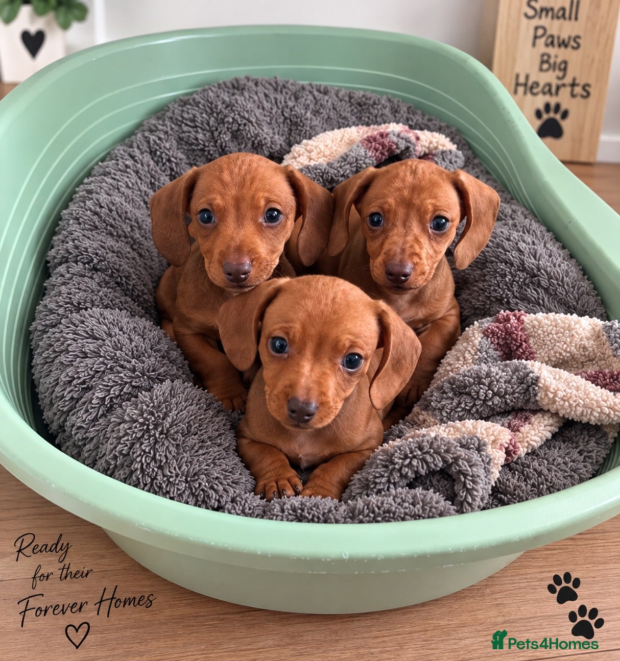 Dachshund dogs Ready to leave! Beautiful blue eyed miniatures - Advert 4