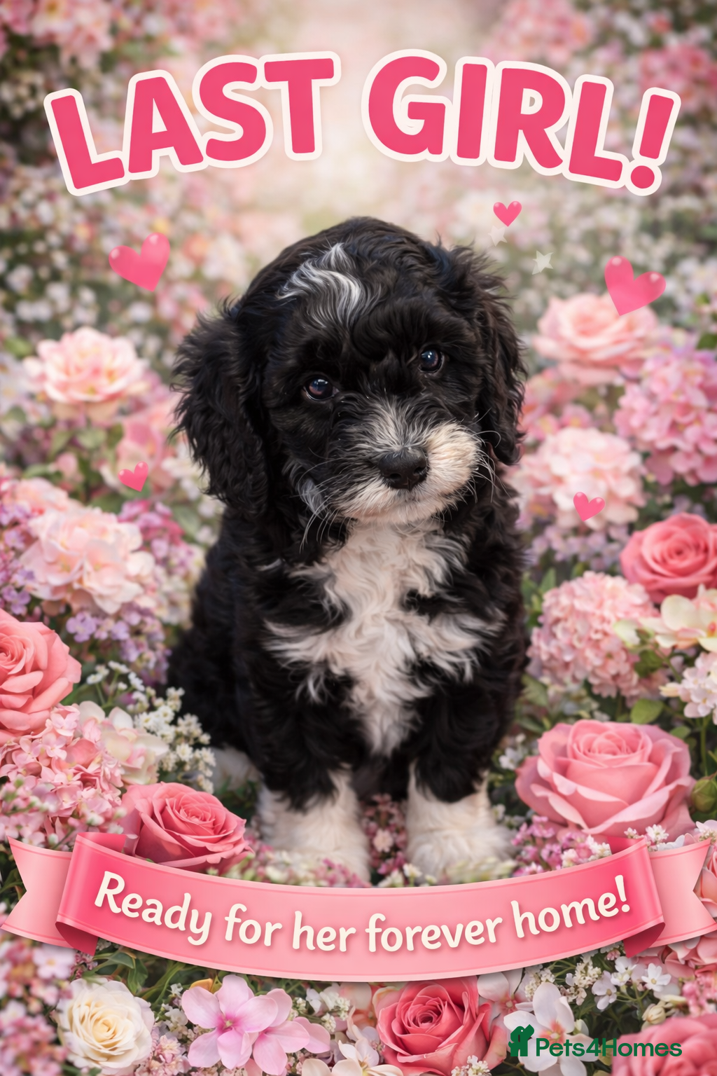 Cavapoo dogs F1 Cavapoo puppies female only left  - Advert 1