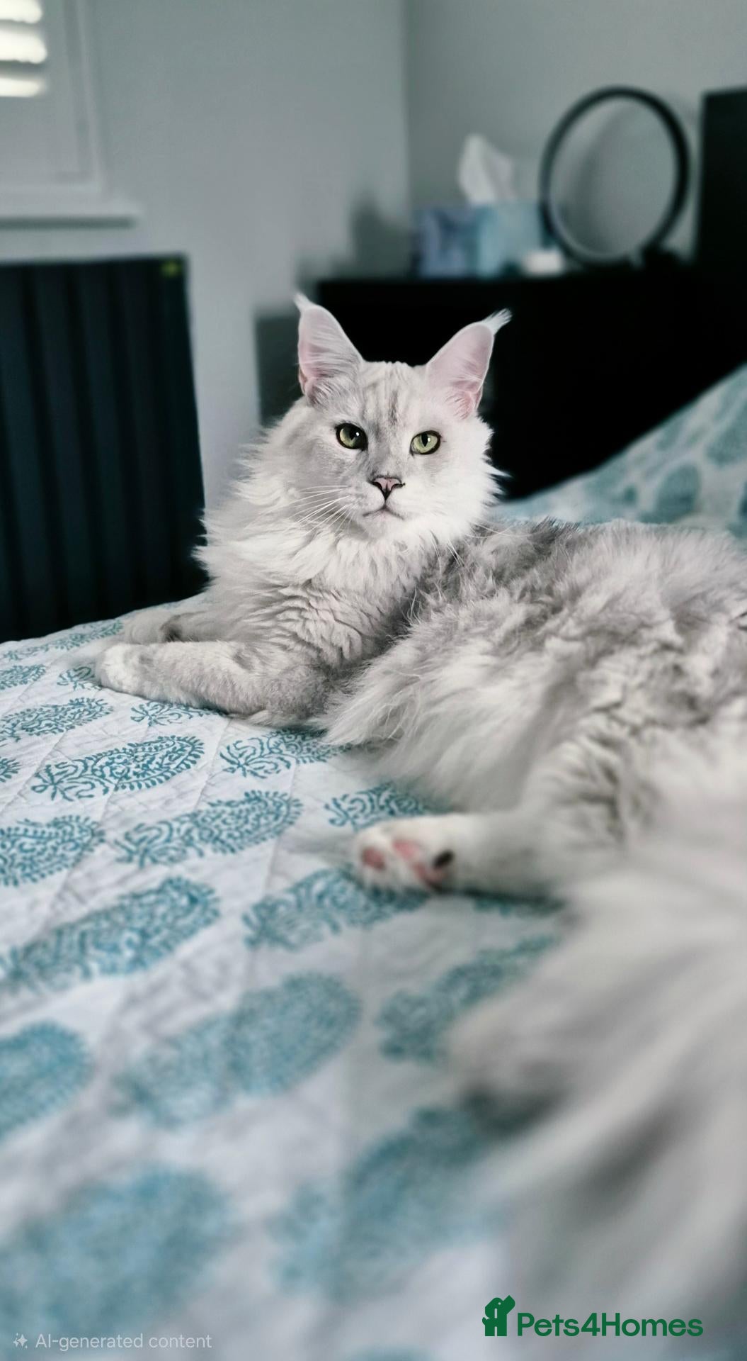 Maine Coon cats 💙 Pedigree Maine Coon Rare Shaded Affectionate  - Advert 1