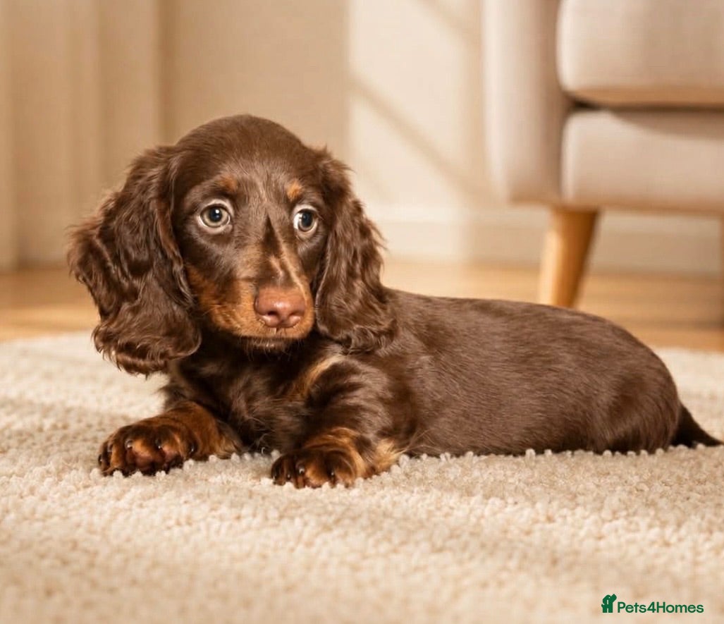 Dachshund dogs Gorgeous long haired miniature dachshund puppies  - Advert 2
