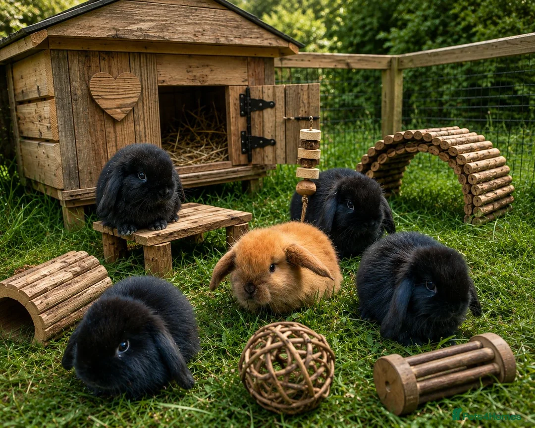 Mini Lop rabbits for sale: 5 + 2x Mini lops babies - Advert 1