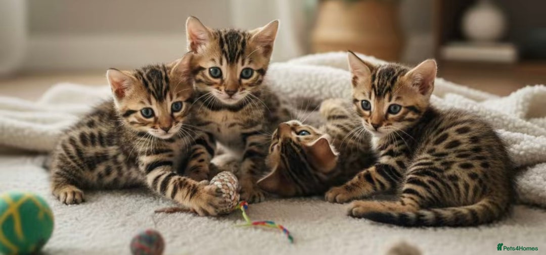 Bengal cats for sale: Pure breed bengal kittens 8  - Advert 4