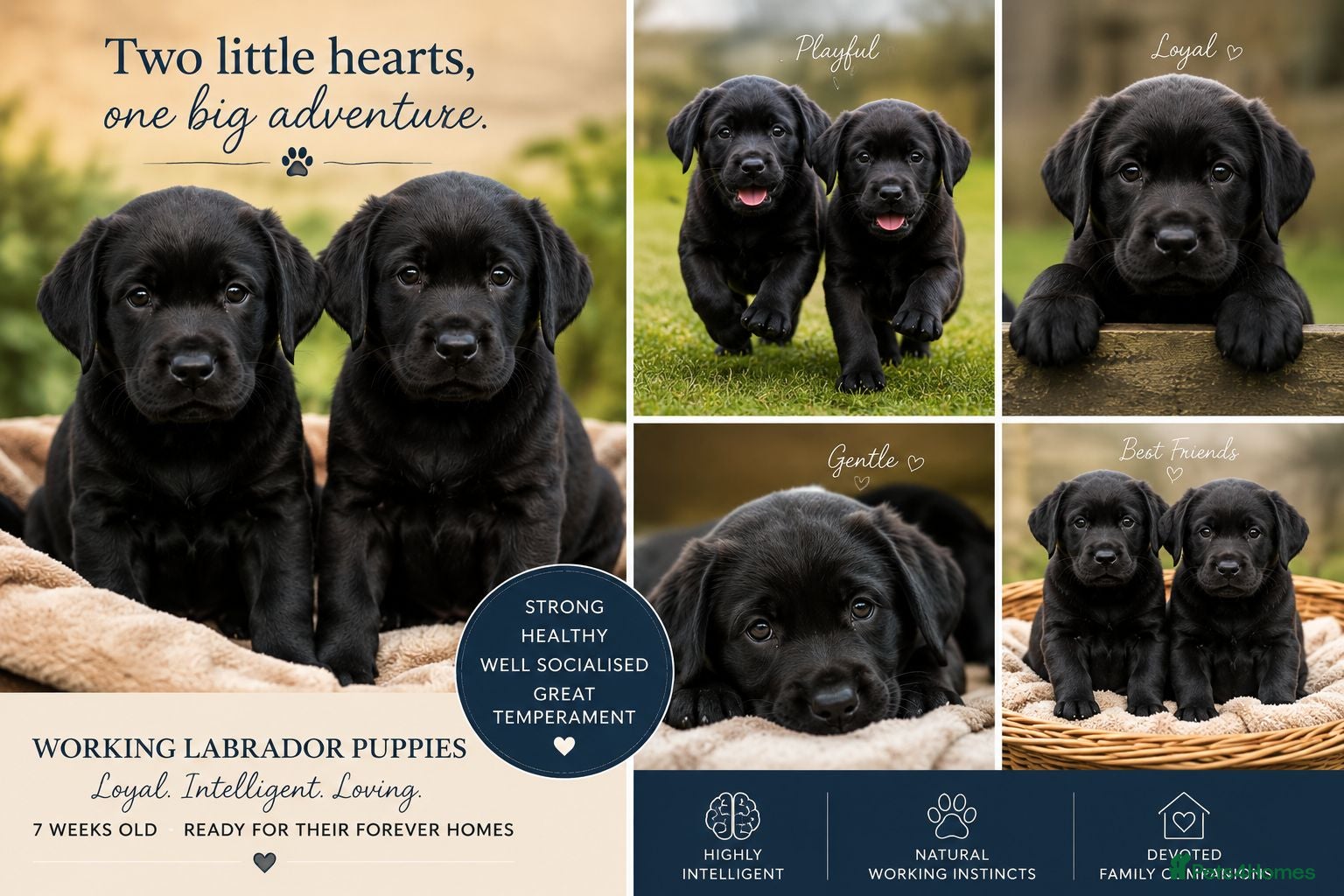 Labrador Retriever dogs KC reg HEALTH TESTED LAB PUPPIES - Advert 14