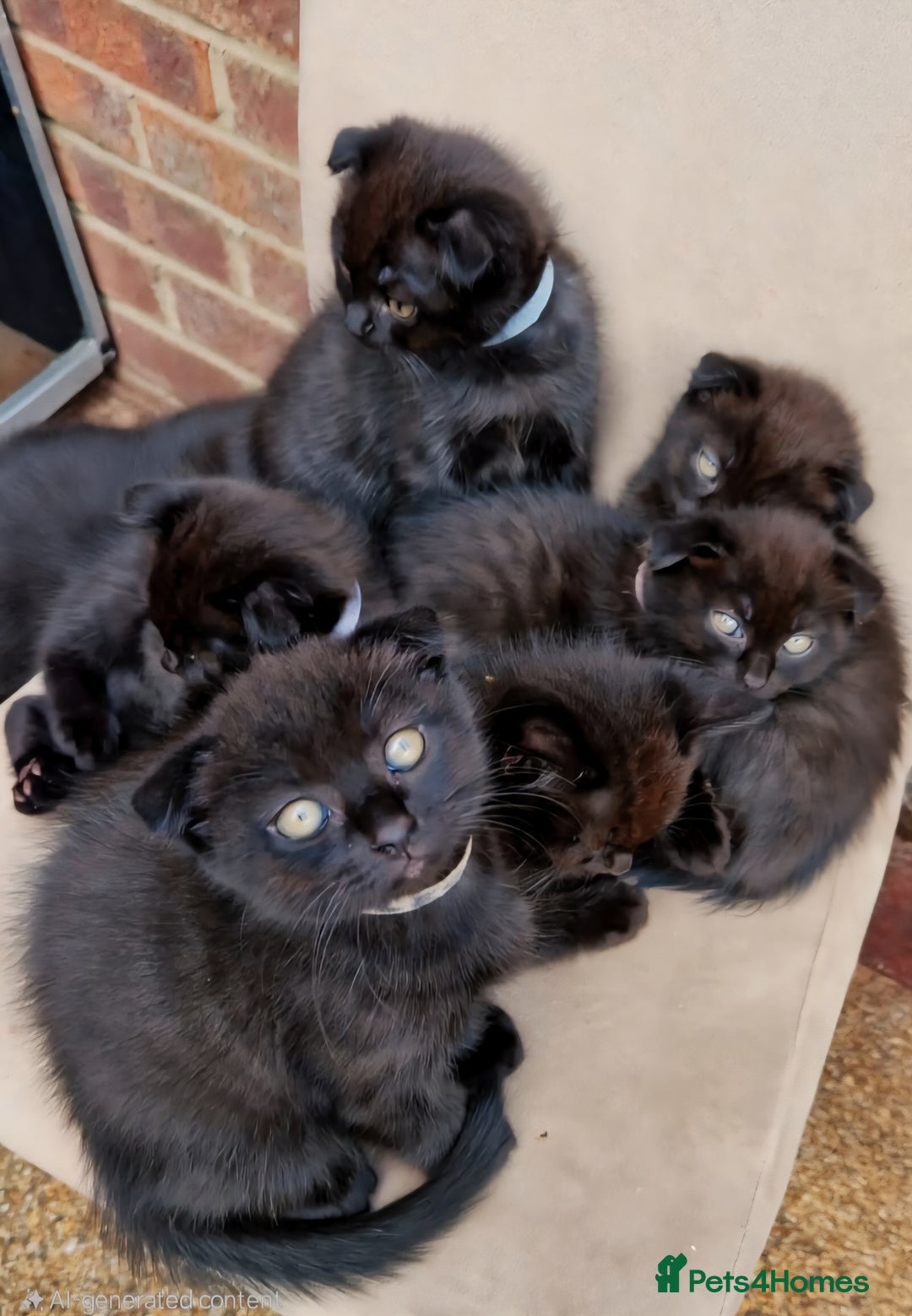 Mixed Breed cats for sale: Scottish Fold Kittens! Ready for loving home - Image 1
