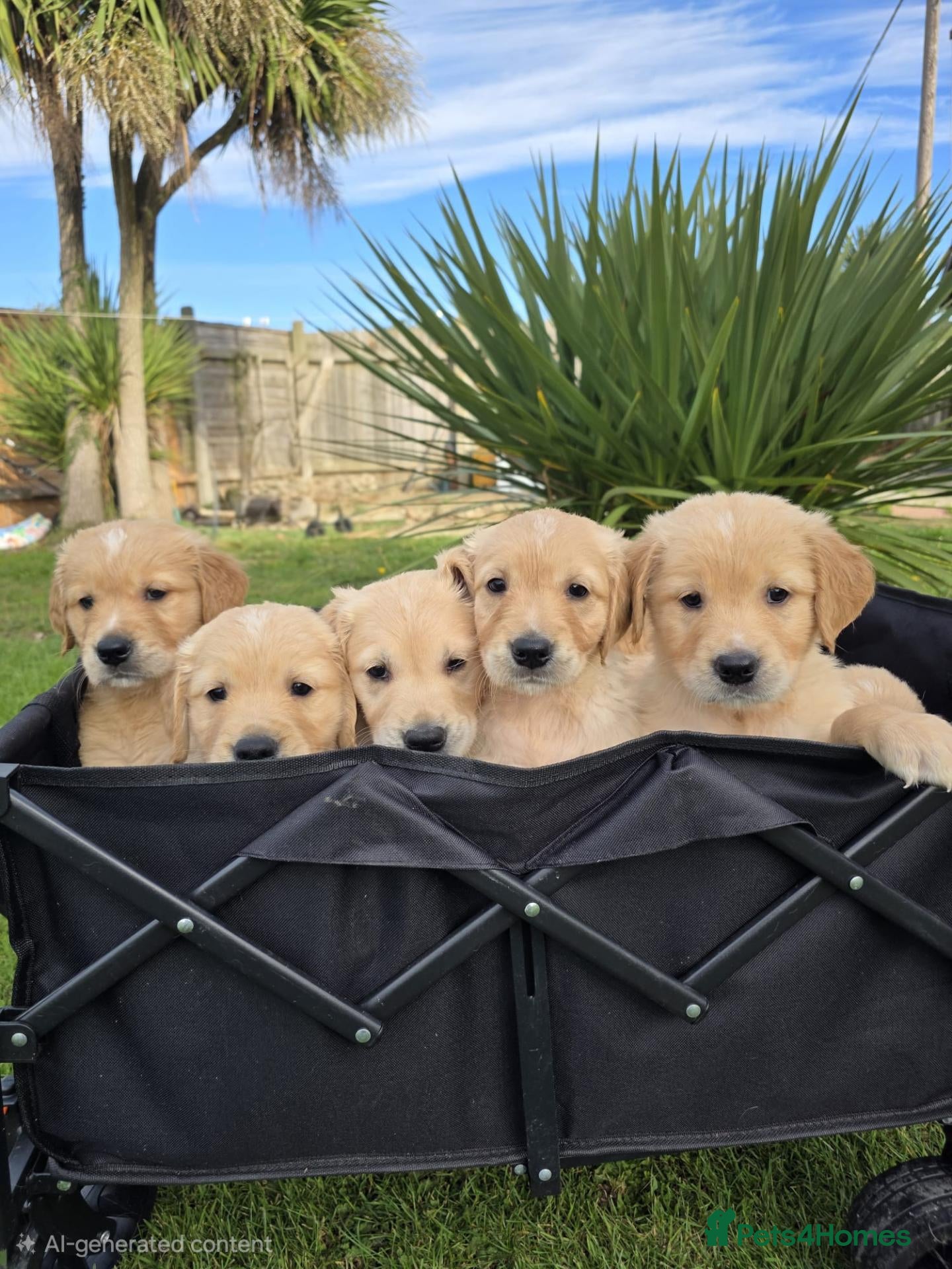 Golden Retriever dogs *Beautiful DNA clear kc reg Golden retriever pups* - Advert 2