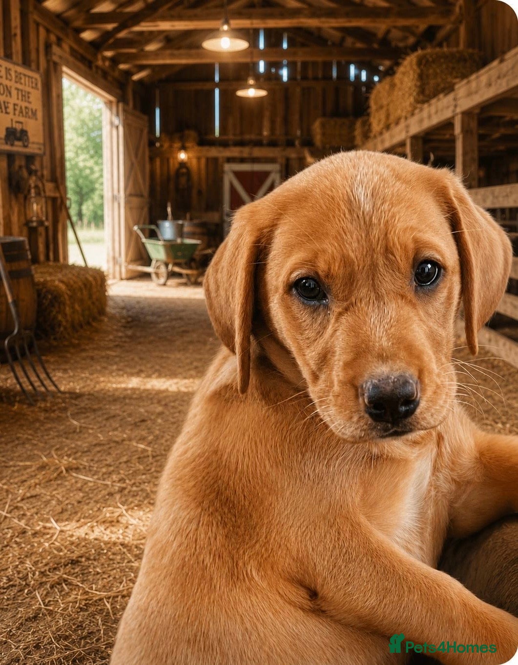 Labrador Retriever dogs KC FOX RED LABRADOR 15/05/26 1 GIRL LEFT URGENT  - Advert 6