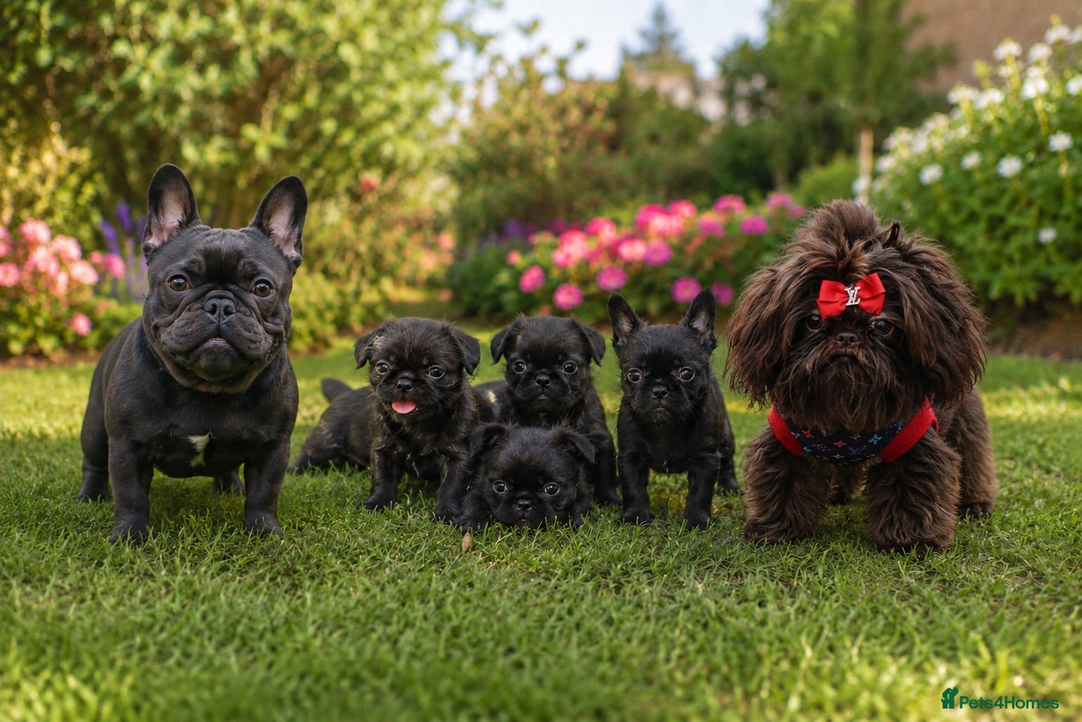 Mixed Breed dogs French bulldog Shih Tzu  - Advert 1