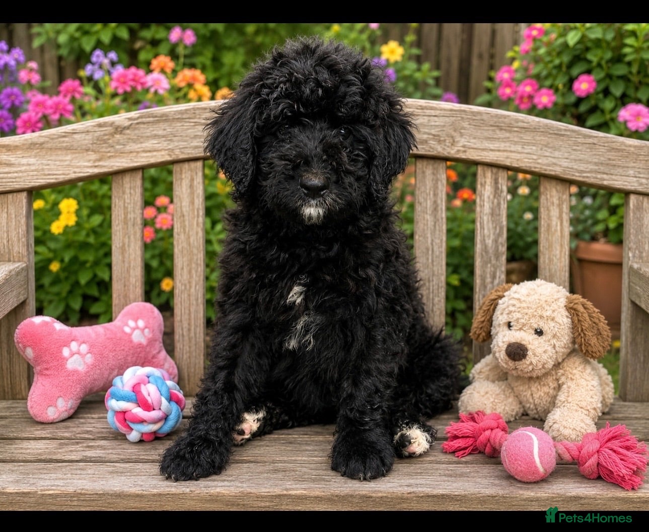 Bernedoodle dogs F1 STANDARD BERNADOODLE BONNY B/W GIRL REDUCED - Advert 2