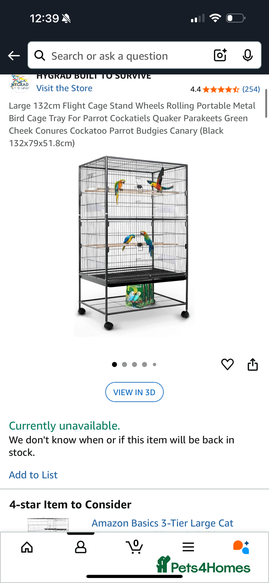 Conures birds for sale: Conure & full set up  - Image 4