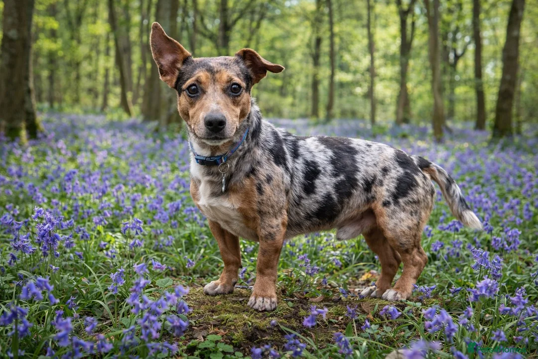 Jack Russell dogs for stud: Miniature Blue Merle Jack Russell Stud - Advert 1