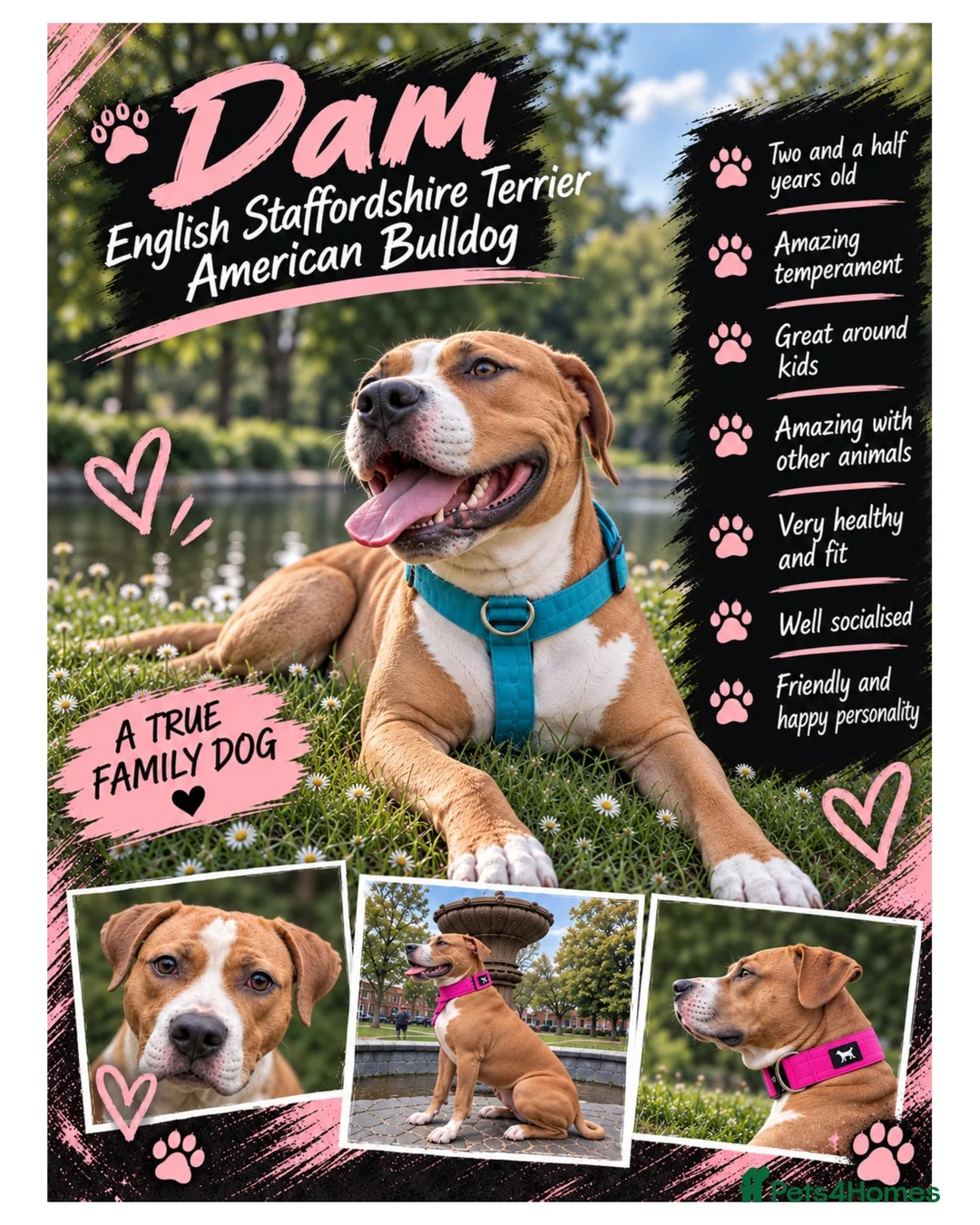 Mixed Breed dogs for sale: Staffy x American Bulldog ❤️ Pocket Bully    - Advert 15