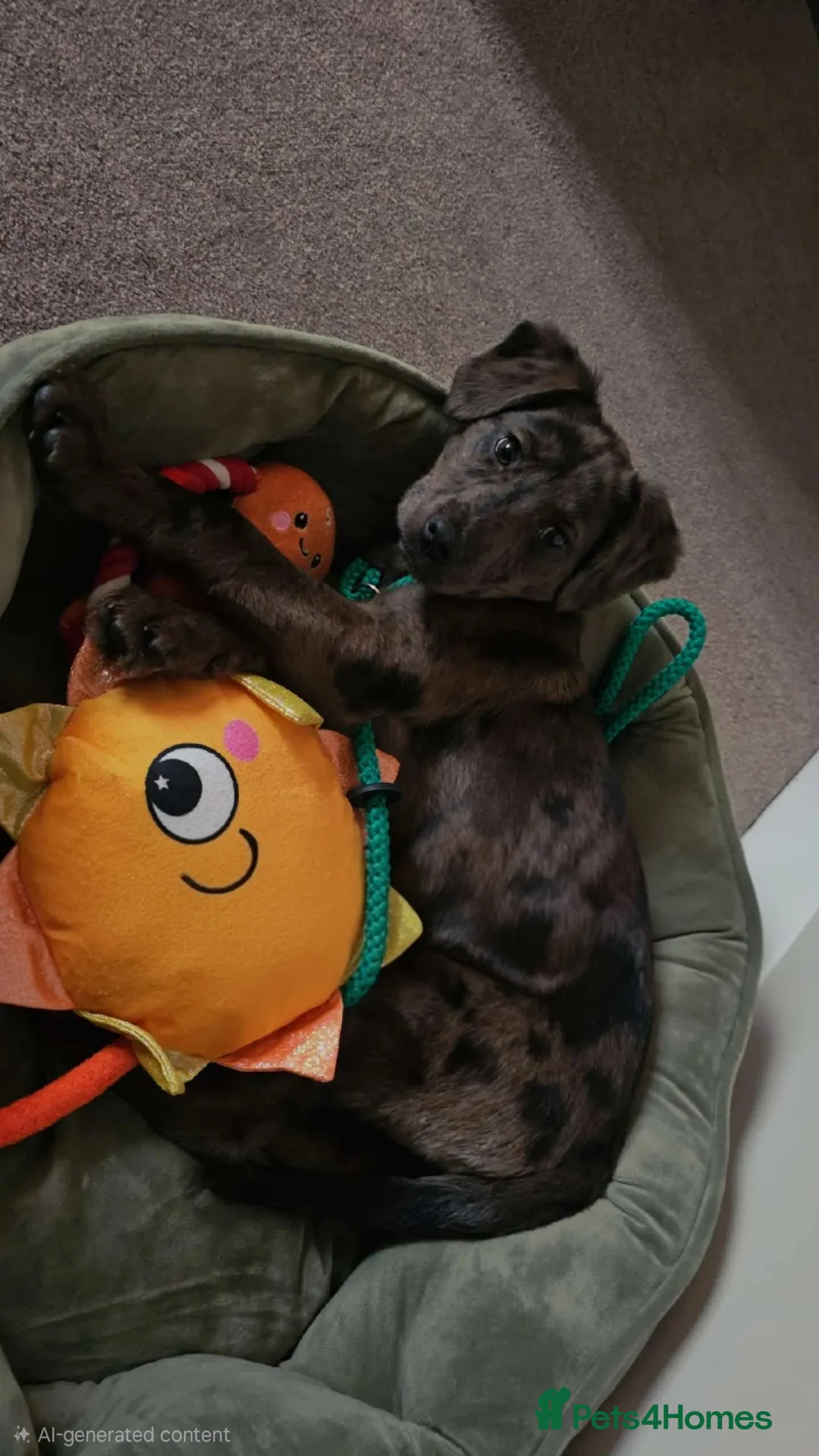 Mixed Breed dogs for sale: Sprocker Spaniel x Bull Lurcher - Advert 4