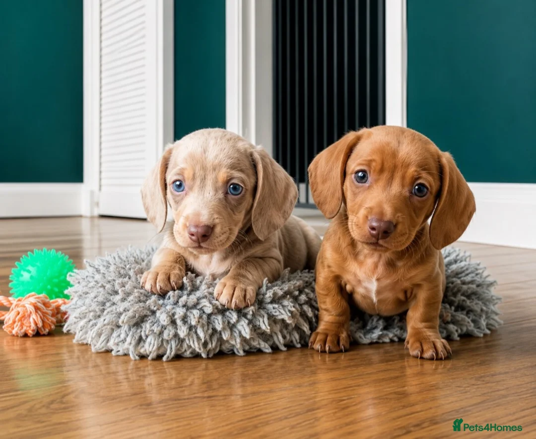 Miniature Dachshund dogs for sale: 🌟 2 Beautiful kc Miniature Dachshund Puppies 🌟 - Advert 2