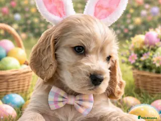 Cocker Spaniel dogs Show Spaniel puppies Rare Italian import line - Advert 15