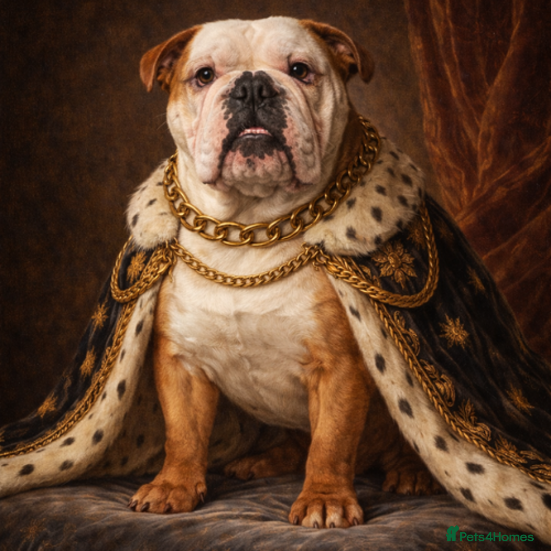 English Bulldog dogs for stud: Silver Health Tested - King 👑 joins the Stud Team - Advert 1