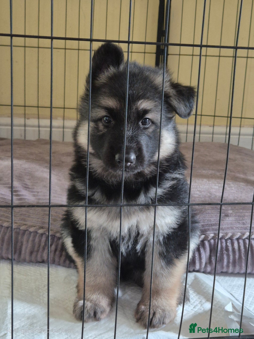German Shepherd dogs for sale: Stunning chunky long haired German Shepherd puppy - Image 8