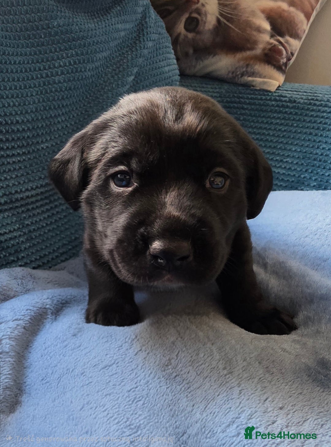 Mixed Breed dogs for sale: Adorable Black Lab Mix - Image 2