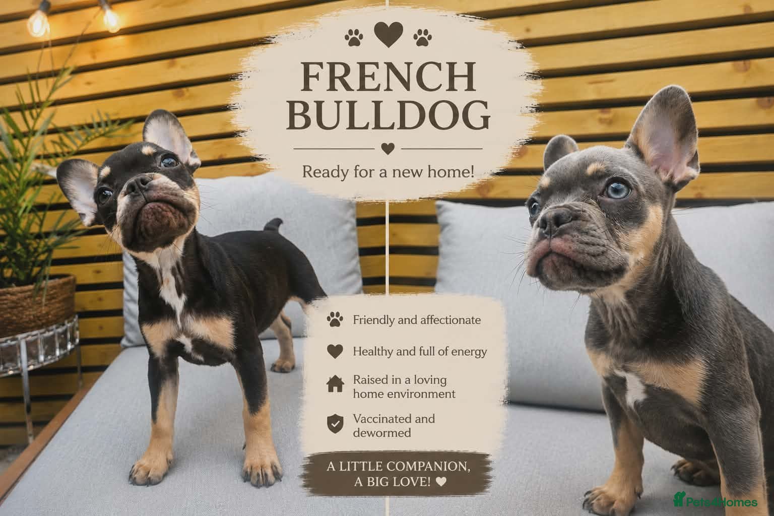 French Bulldog dogs Don Choc's great-grandchildren - Advert 1