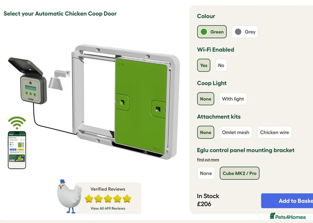 Chickens poultry for sale: Omlet chicken run and Eglu Coop - Advert 2