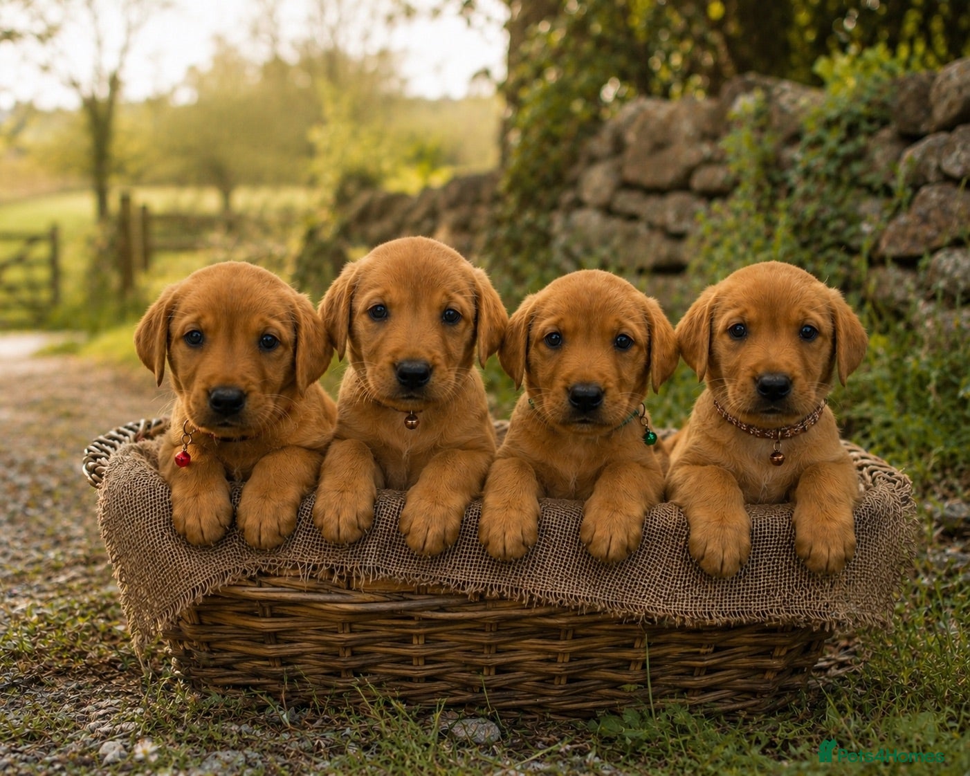 Labrador Retriever dogs 🧡4 LEFT 🧡 GORGEOUS FOX RED LABRADOR FAMILY - Advert 1