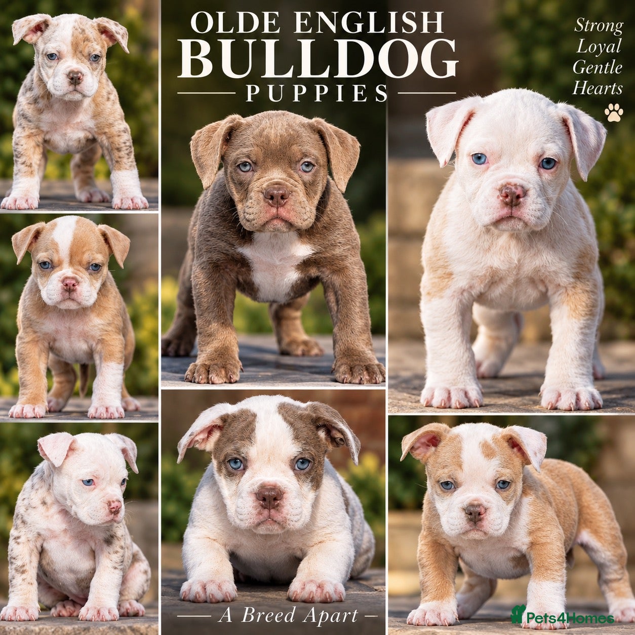 Olde English Bulldogge dogs DONT LET YOUR DREAMS JUST BE DREAMS  - Advert 5