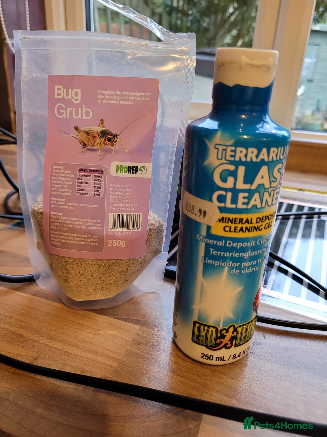 Chameleon reptiles for sale: 60 x 45 x 44 Exo Terra terrarium set up - Advert 4