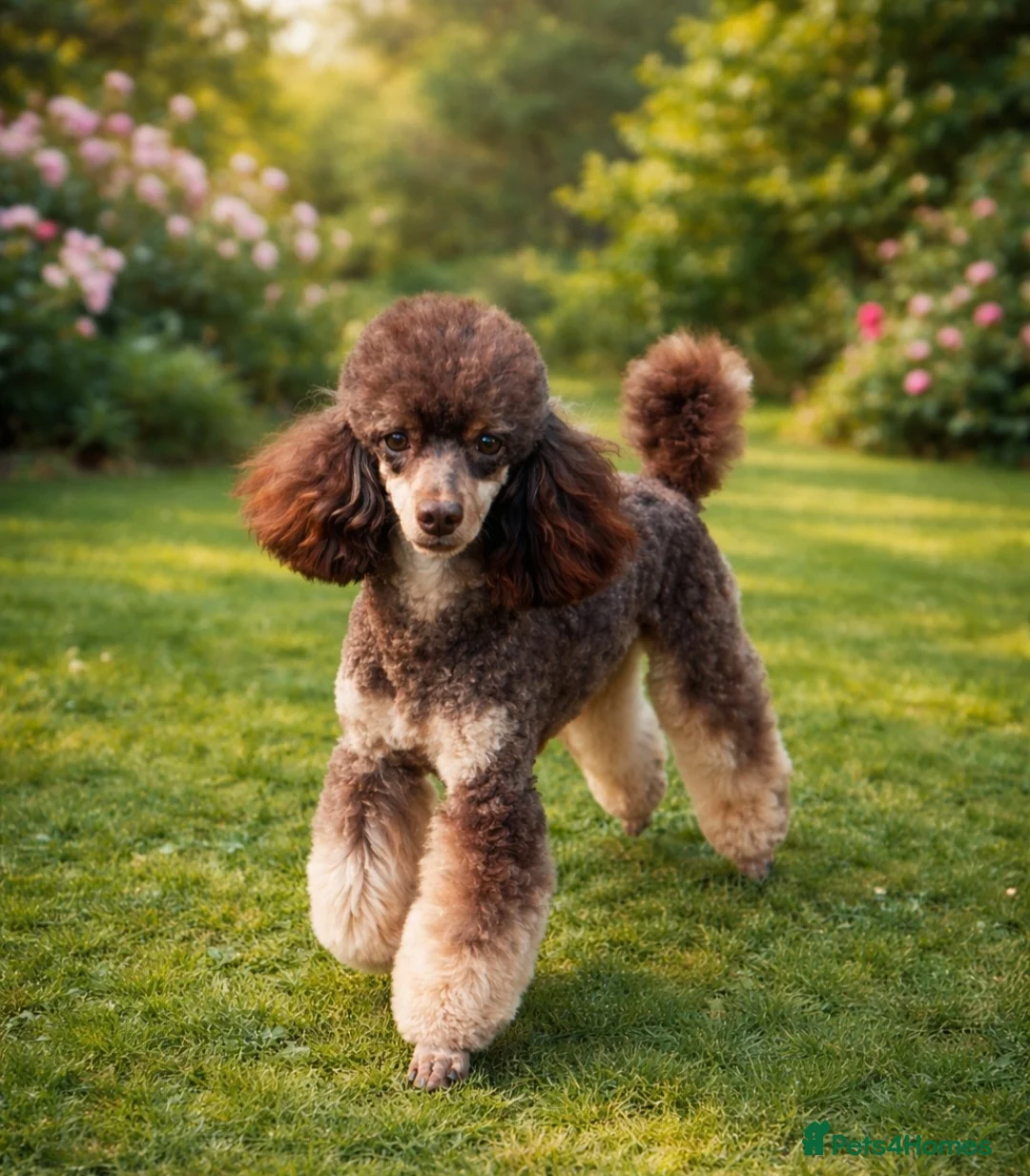 Poodle dogs for stud: HEALTH TESTED CHOCOLATE PHANTOM POODLE STUD - Advert 2
