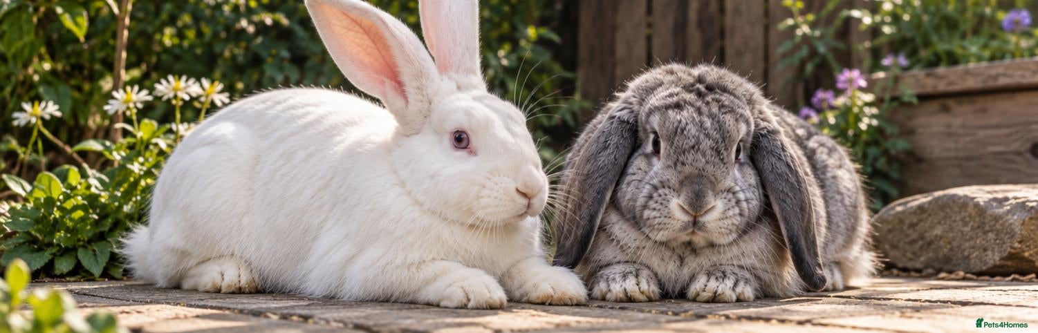 Continental Giant rabbits Continental Giant 10 months old and German Lop - Advert 2