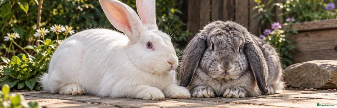 Continental Giant rabbits for sale: Continental Giant 10 months old and German Lop - Advert 1