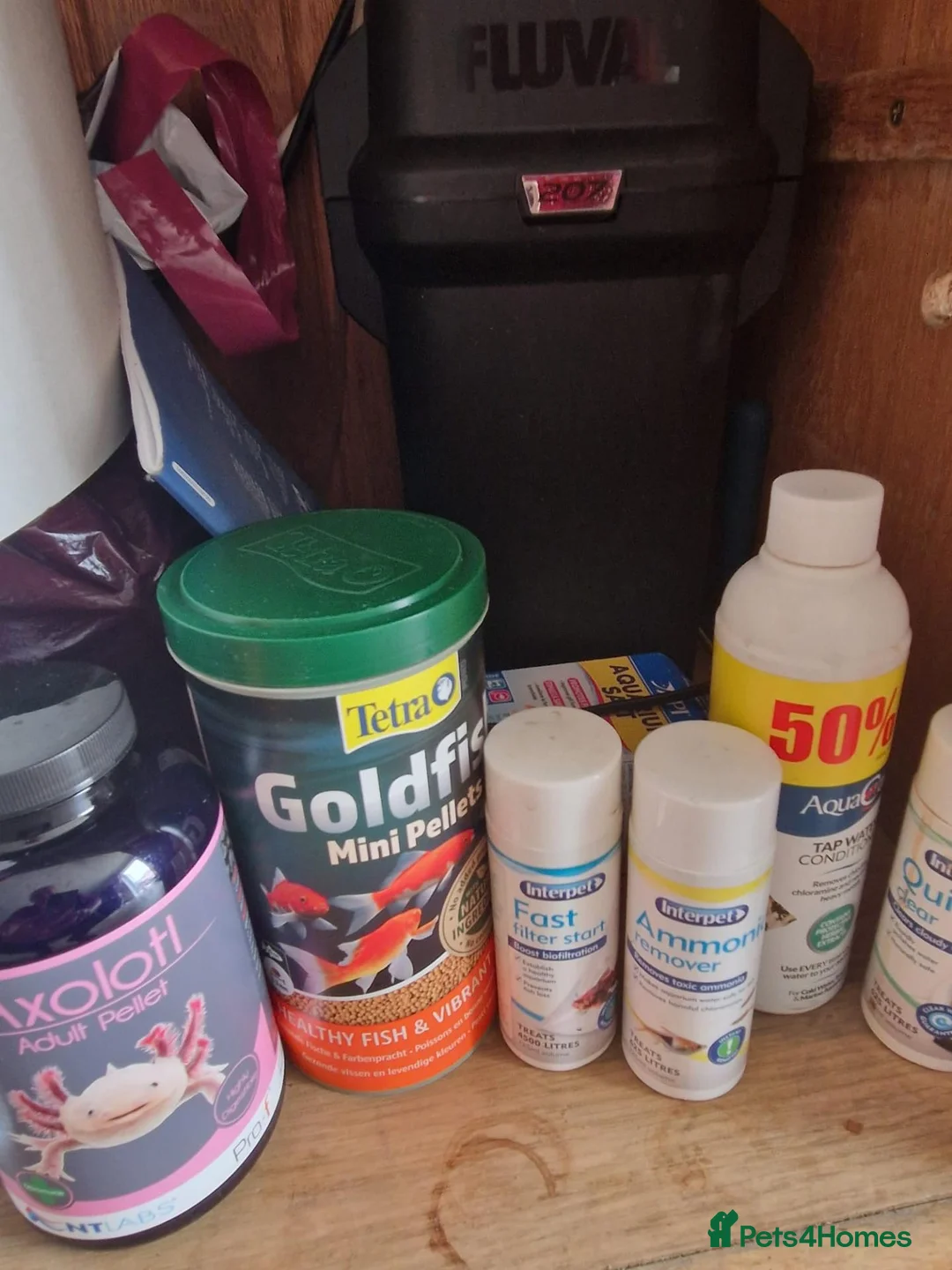 Other/Mixed Breed fish for sale: Solid Oak Fish Tank Cabinet  in Caerphilly - Advert 8
