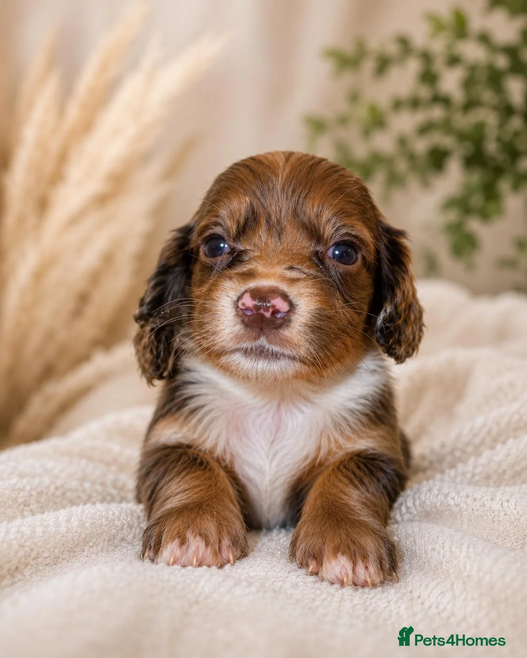 Mixed Breed dogs for sale: 🐾 STUNNING MERLE/CHOC/BLACK COCKER SPANIELS 🐾  - Advert 1