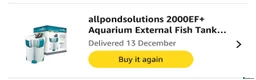 Other/Mixed Breed fish for sale: 500L Aquarium with Fish, Heater & External Filter  in London - Advert 4