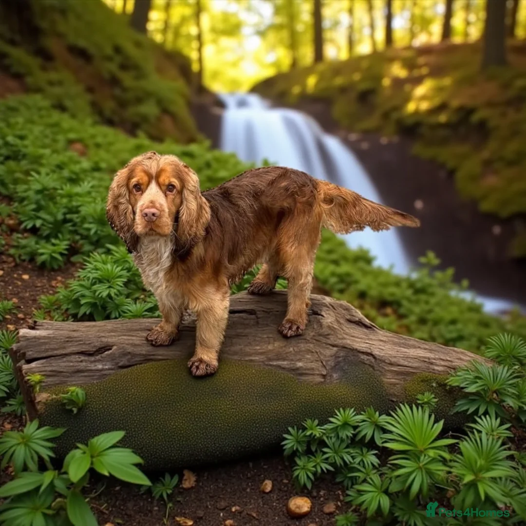 Cocker Spaniel dogs for stud: A sable kc reg show type cocker spaniel stud in Market Drayton - Advert 4
