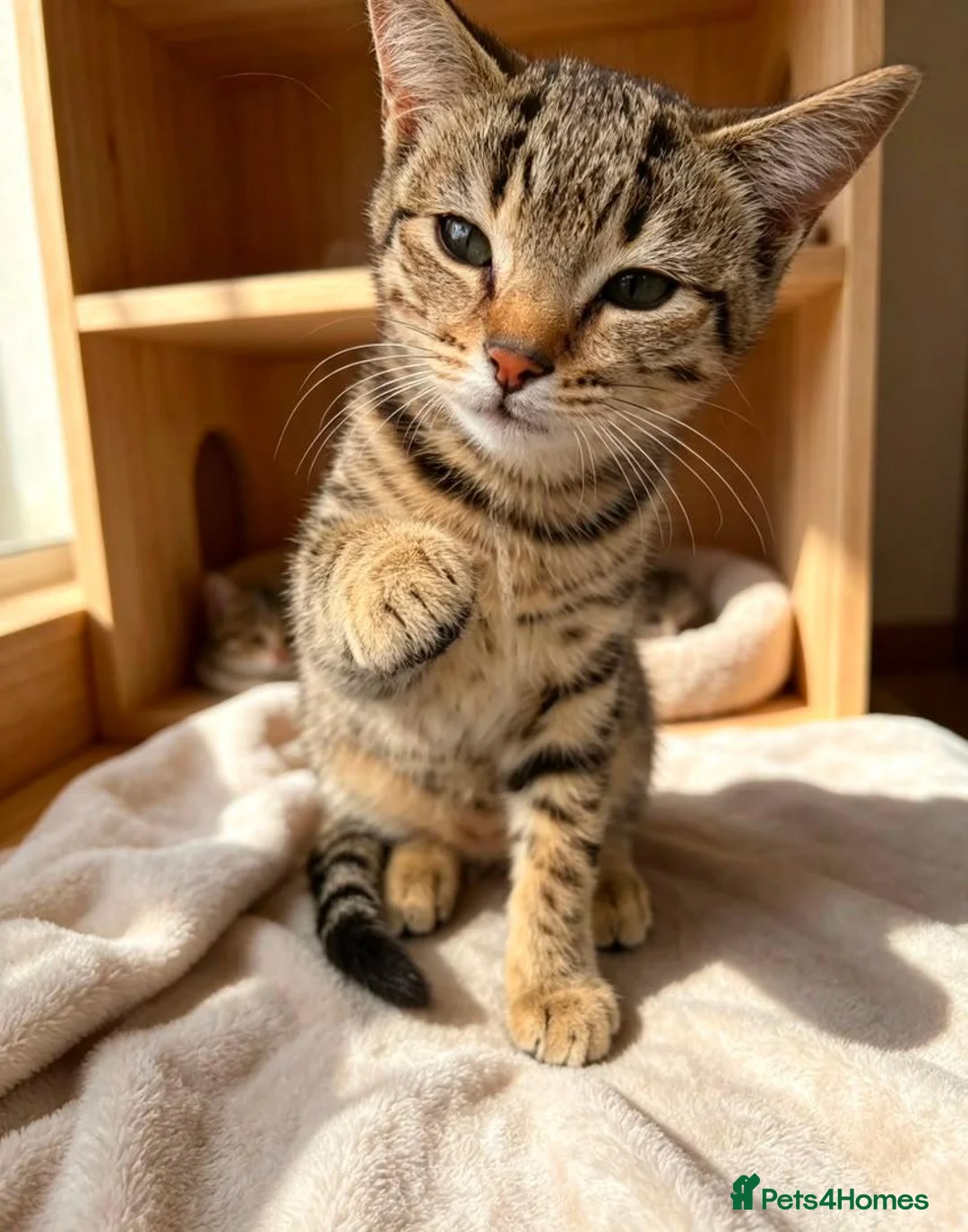 Mixed Breed livestock for sale: Microchipped X Russian Blue Kittens in Cupar - Advert 2