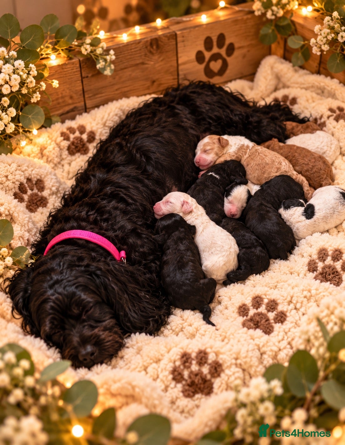 Cockapoo dogs for sale: Ironhold Cockapoo Litter 🐶🖤🏴󠁧󠁢󠁳󠁣󠁴󠁿!  - Advert 17