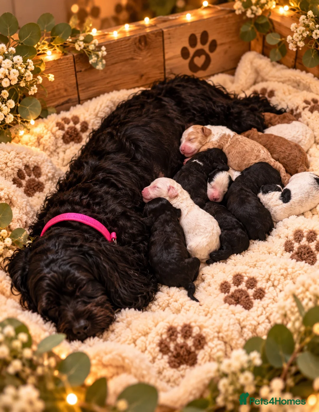 Cockapoo dogs for sale: Ironhold Cockapoo Litter 🐶🖤🏴󠁧󠁢󠁳󠁣󠁴󠁿!  - Advert 1