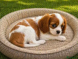 Cavalier King Charles Spaniel dogs Four Blenheim Cavalier King Charles Spaniel Boys - Advert 1