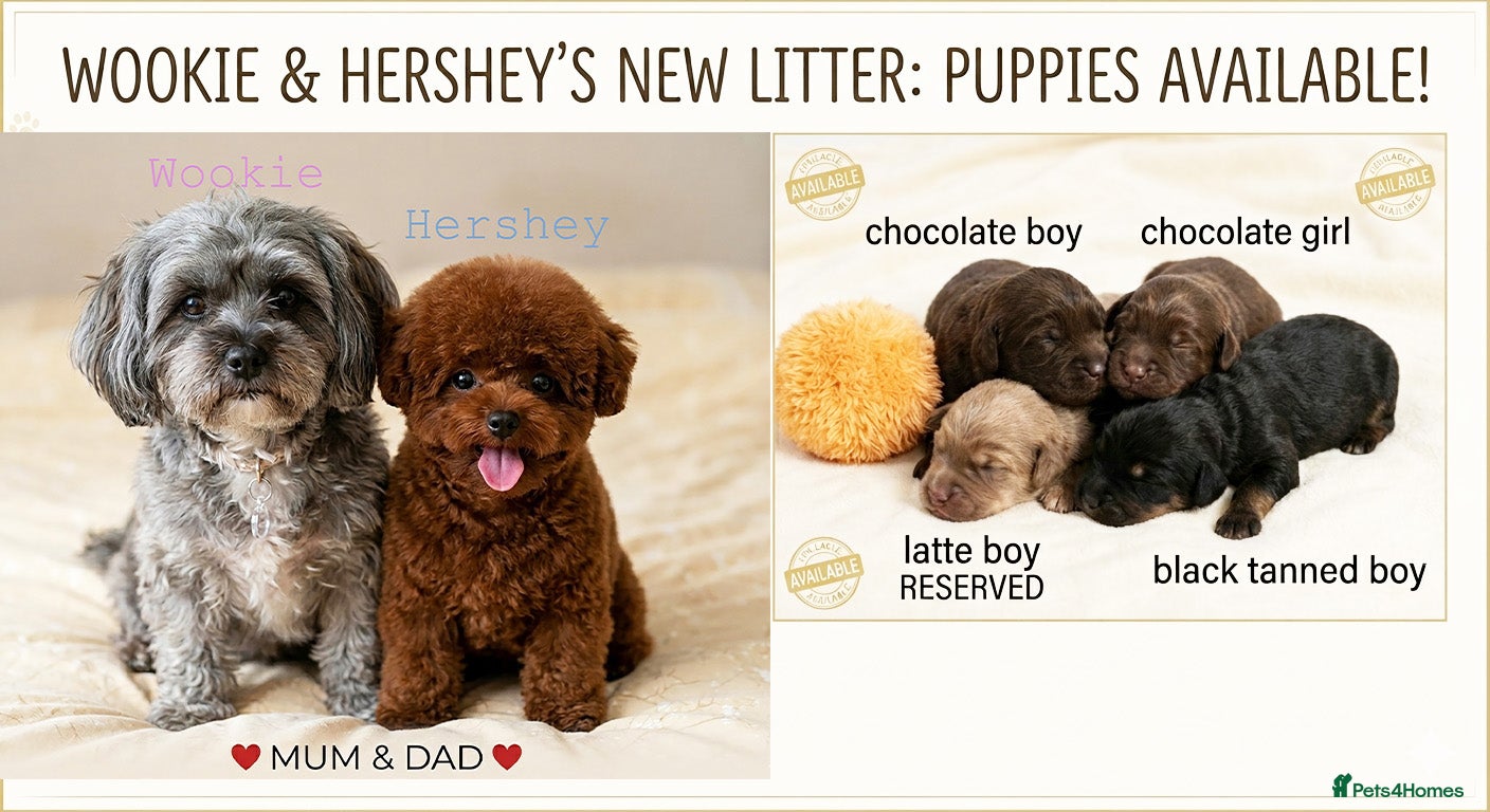 Maltipoo dogs Luxury Asian brown, tanned Toy Maltipoo Puppies❤️ - Advert 14