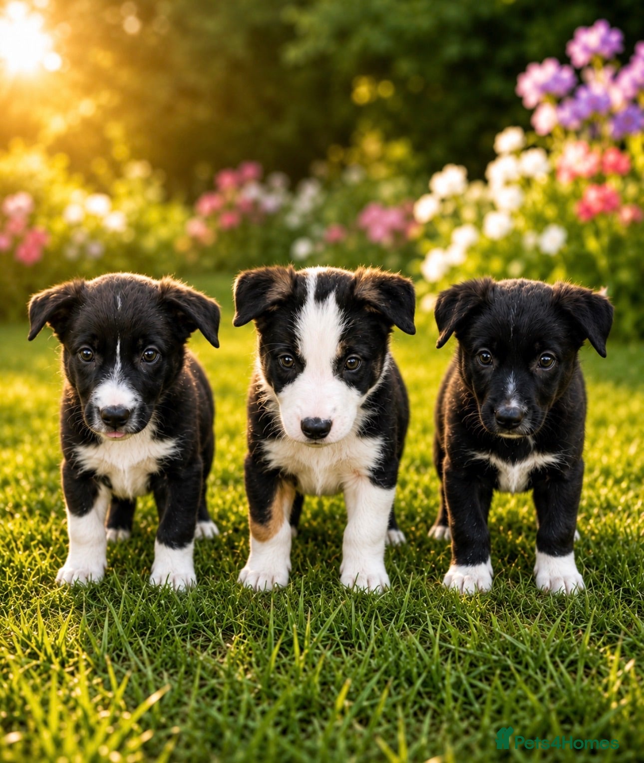 Border Collie dogs 3 gorgeous short haired girlies left  🐾🥹 - Advert 2