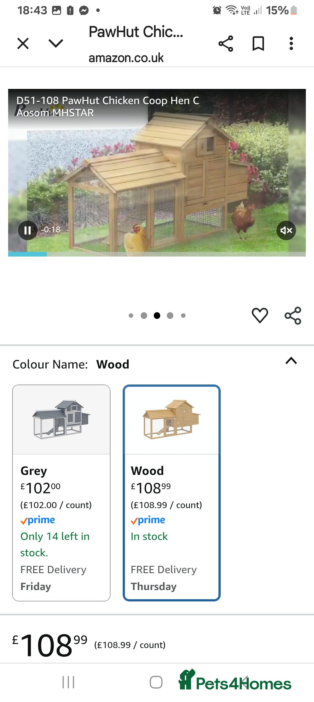 Chickens poultry for sale: JOB LOT COOP, 3 SILKIE HENS+ALL ACCESSORIES  in Colwyn Bay - Image 16