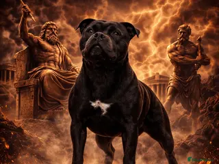 Staffordshire Bull Terrier dogs 🇬🇧 OX BULLZ! HERCULES, BLUE HEALTH TESTED STUD - Advert 5