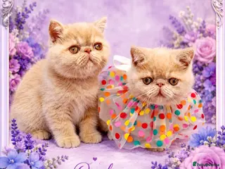 Exotic cats Chunky Gccf registered (Lilac carrier) boys 💙 - Advert 5