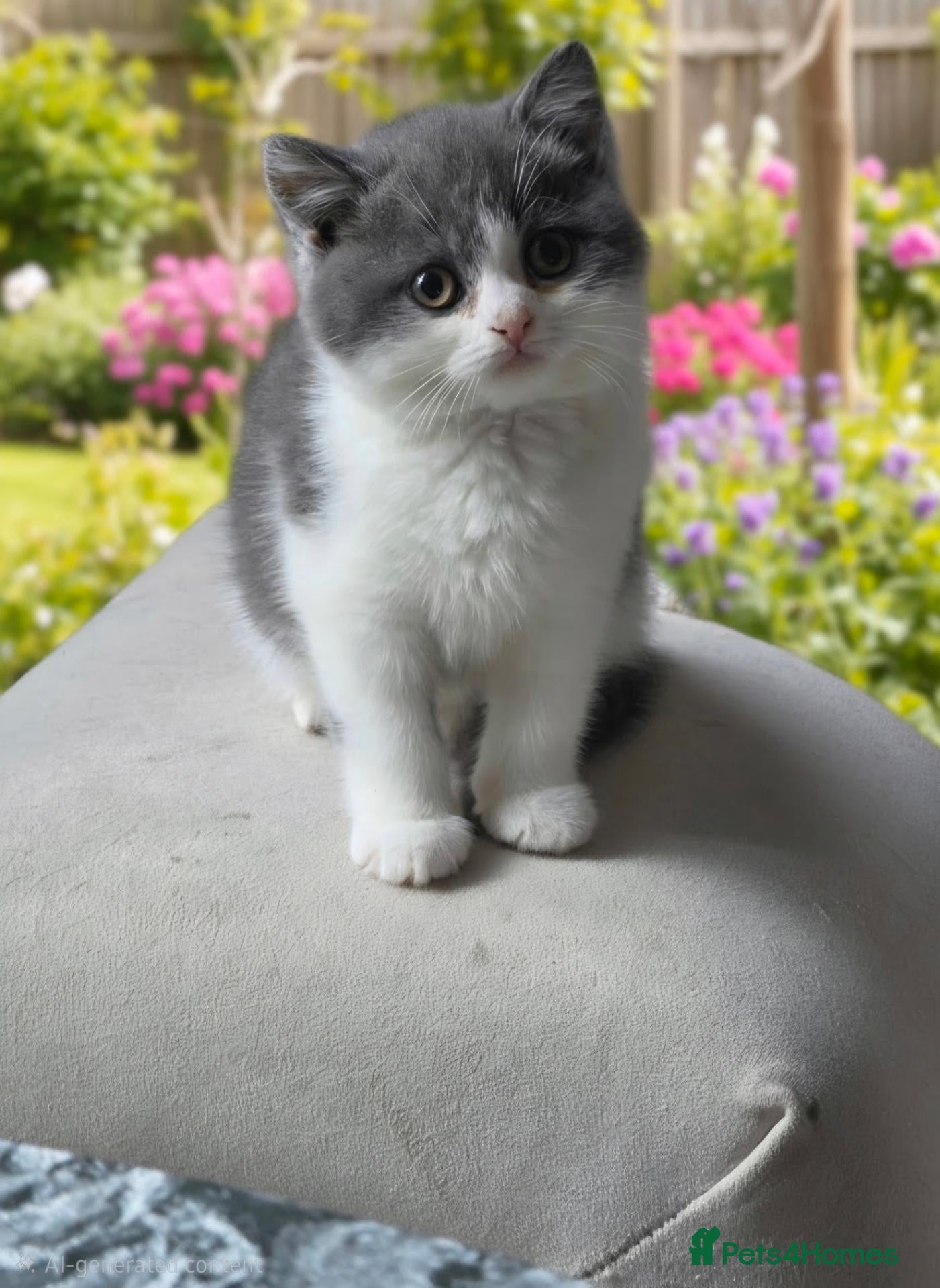 British Shorthair cats for sale: Beautiful Bicolour British shorthair female - Advert 3