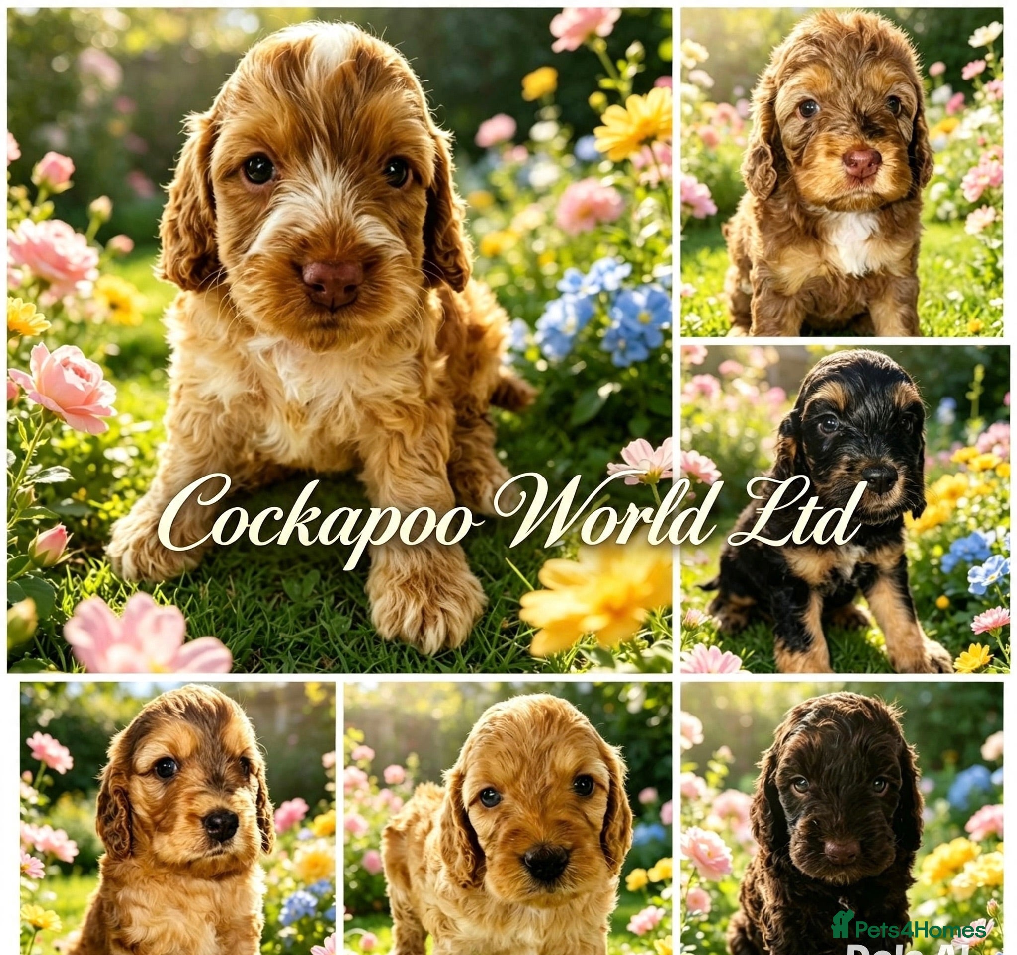 Cockapoo dogs DNA CLEAR,F1 Cockapoos, Ready 18th September - Advert 8
