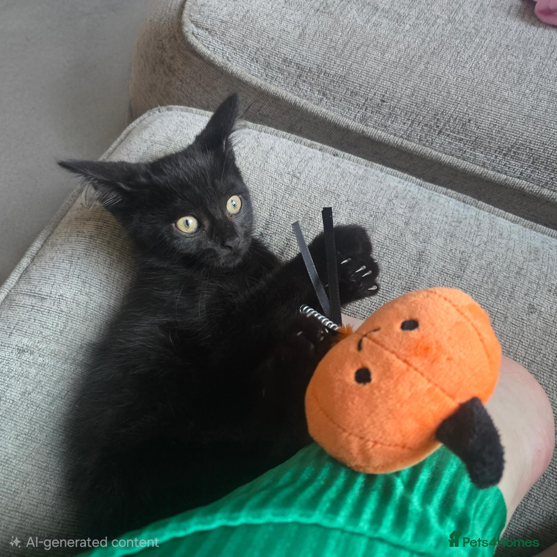 Mixed Breed cats Adorable & Playful little black Kittens Ready Now - Advert 1