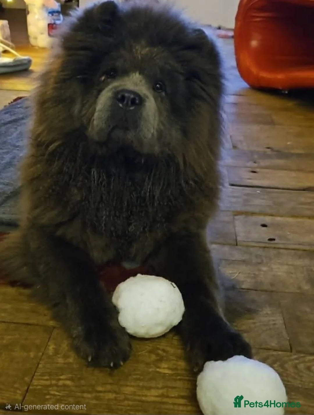 Chow Chow dogs for sale: 1 year old cat-loving chowchow  - Advert 1