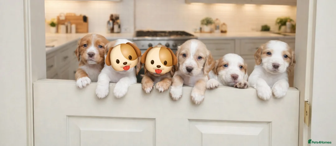 Cocker Spaniel dogs for sale: Beautiful coloured cocker spaniels   -Ready 22/03 - Advert 2